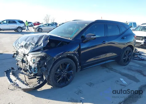 2020 Chevrolet Blazer Awd Rs из США, поврежденный, VIN 3GNKBKRS4LS648352